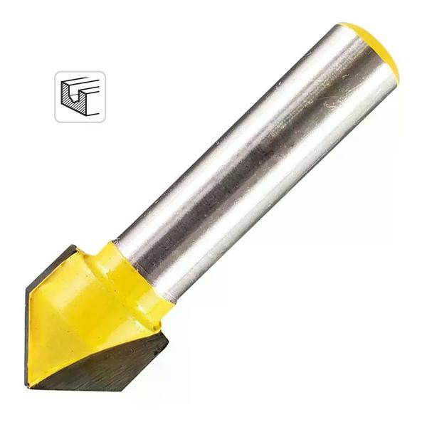 Фрезер нет бренда Фреза пазовая галтельная V-образная 12.7 х 12.7 мм