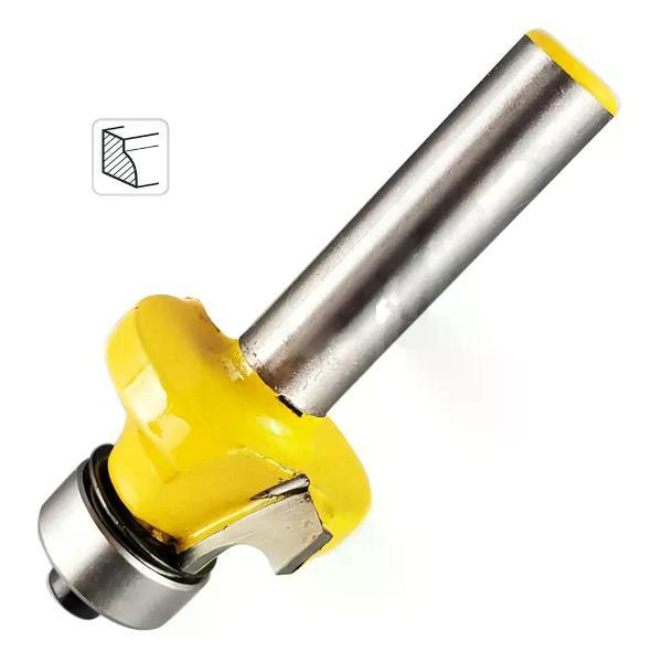 Фрезер нет бренда Фреза кромочная калевочная 25.4 х 13 мм, хвостовик 8 мм