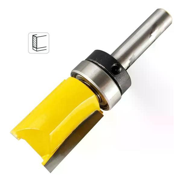 Фрезер нет бренда Фреза кромочная прямая 19x26 мм, верхний подшипник