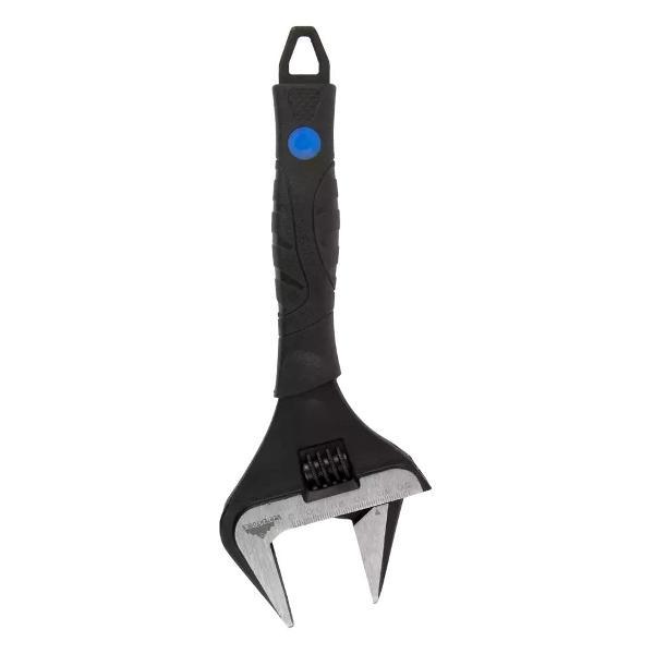 Ключ гаечный Vertextools Ключ разводной с тонкими губками захват 50 мм, длина 250 мм