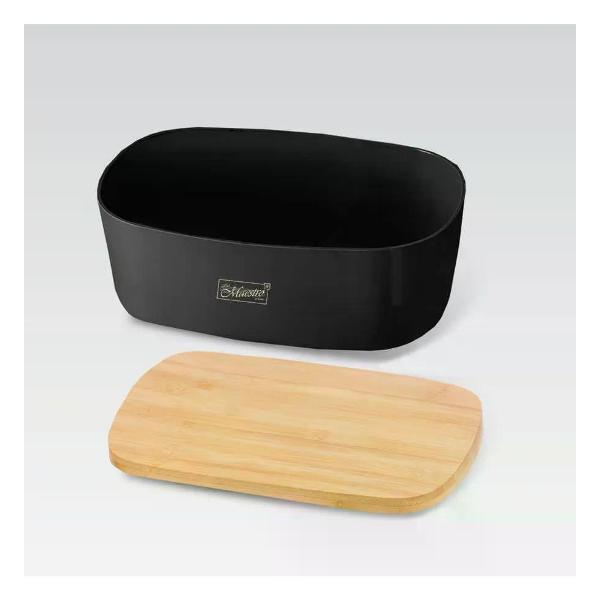 Хлебница Maestro MR-1776-BLACK