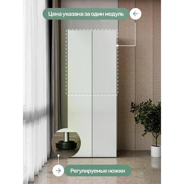 Шкаф АА-МЕБЕЛЬ.РФ Шкаф для одежды распашной, Сигма, белый