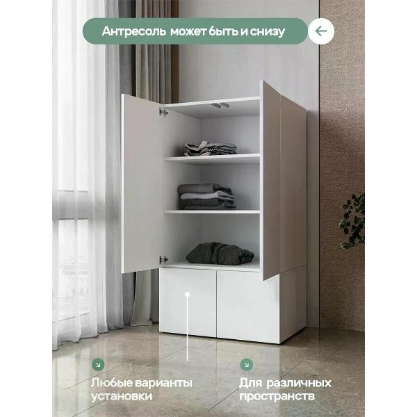 Шкаф АА-МЕБЕЛЬ.РФ Антресоль для шкафа, Сигма, белый