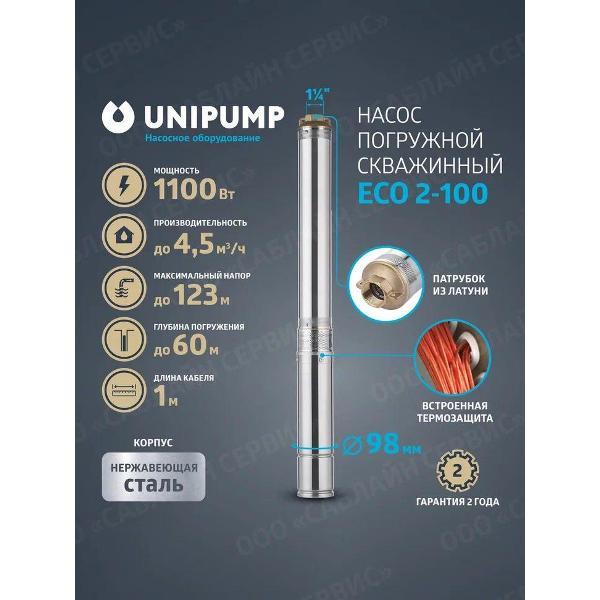 Насос погружной UNIPUMP 4"ECO_ 2_109