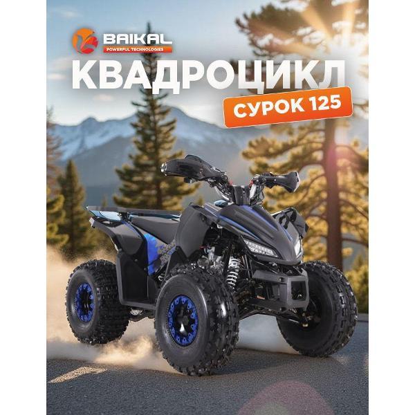 Квадроцикл Baikal-PT Квадроцикл BAIKAL СУРОК 125 (В сборе)
