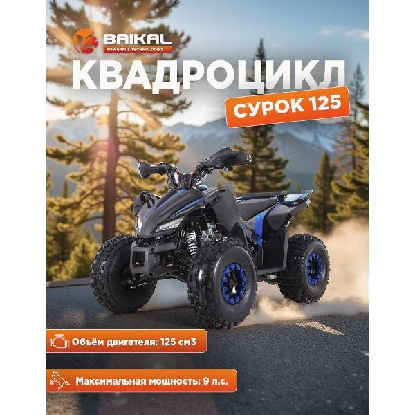 Квадроцикл Baikal-PT Квадроцикл BAIKAL СУРОК 125 (В сборе)