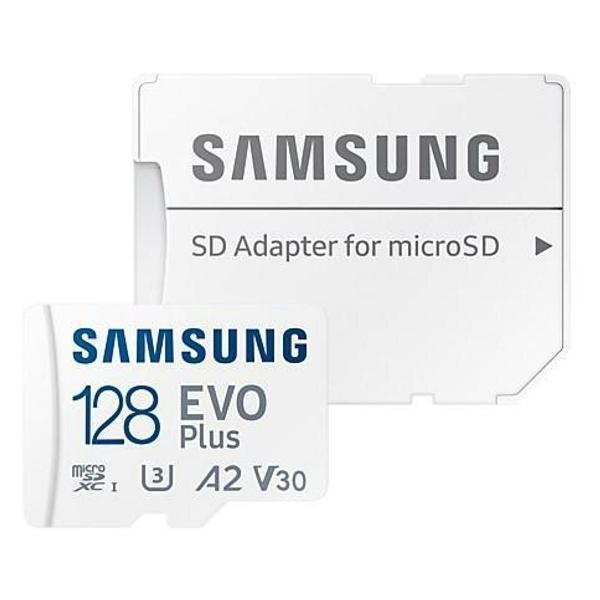 Карта памяти Samsung EVO Plus microSDXC UHS-I 128gb