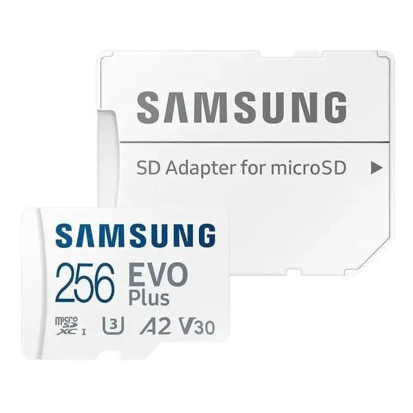 Карта памяти Samsung EVO Plus microSDXC UHS-I 256gb