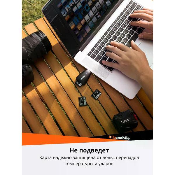 Карта памяти Lexar SILVER PLUS SDXC