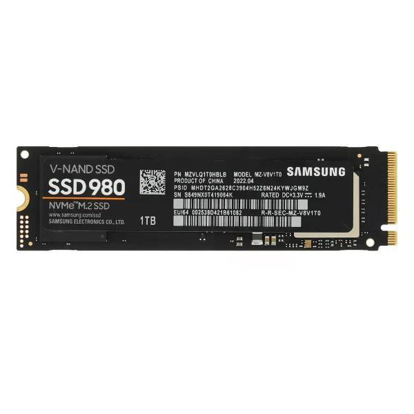 Внутренний диск SSD Samsung 1Tb 980 M.2 MZ-V8V1T0BW фото