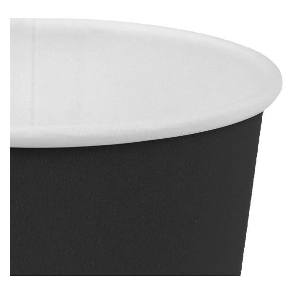 Набор одноразовой посуды Welday Стаканы одноразовые 250мл 1000шт WELDAY черные