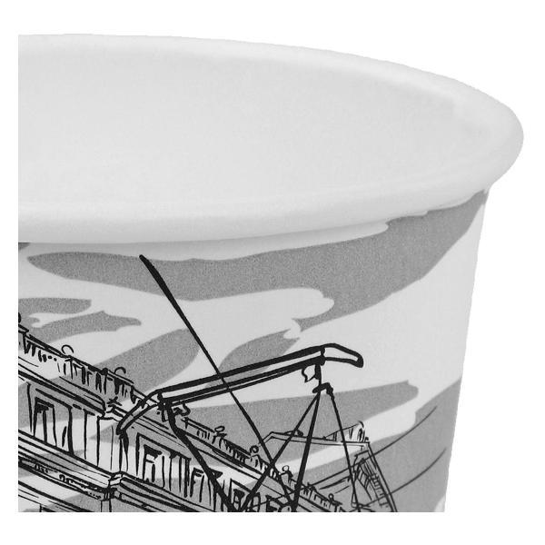 Набор одноразовой посуды Welday Стаканы одноразовые 300мл 50шт WELDAY BigCityLife