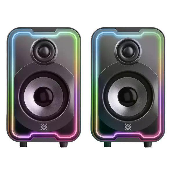 Колонки компьютерные Defender Solar 11 (Солар 11) 10Вт, BT/RGB, питание от USB