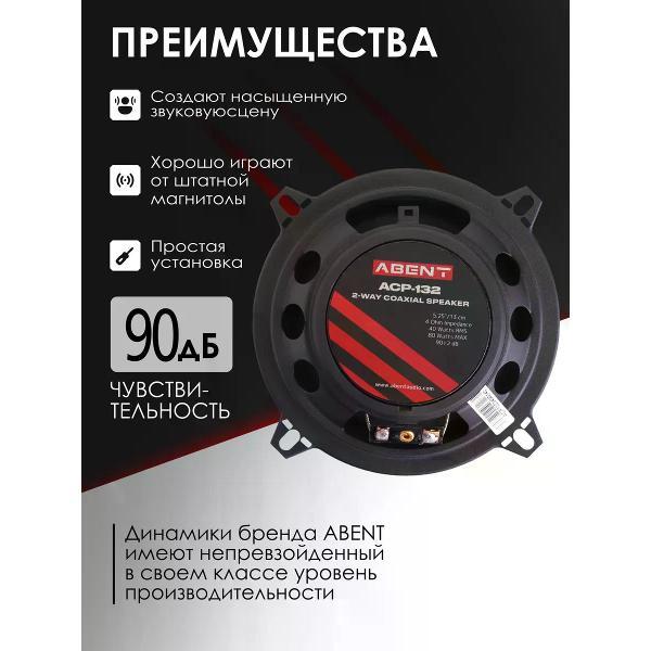 Автомобильная колонка ABENT ABENT ACP-132