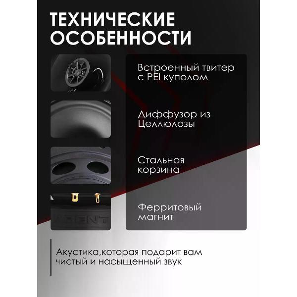 Автомобильная колонка ABENT ABENT ACP-132