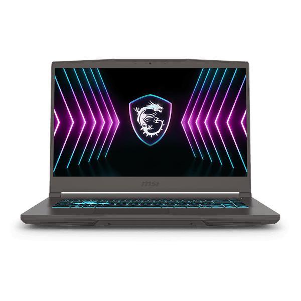 Ноутбук игровой MSI Thin 15 B2RVE-3450XRU 15,6"/Core 5 210H/16Гб/512Гб/RTX 4050 6Гб/безOS/Серый(9S7-16R831-3450)