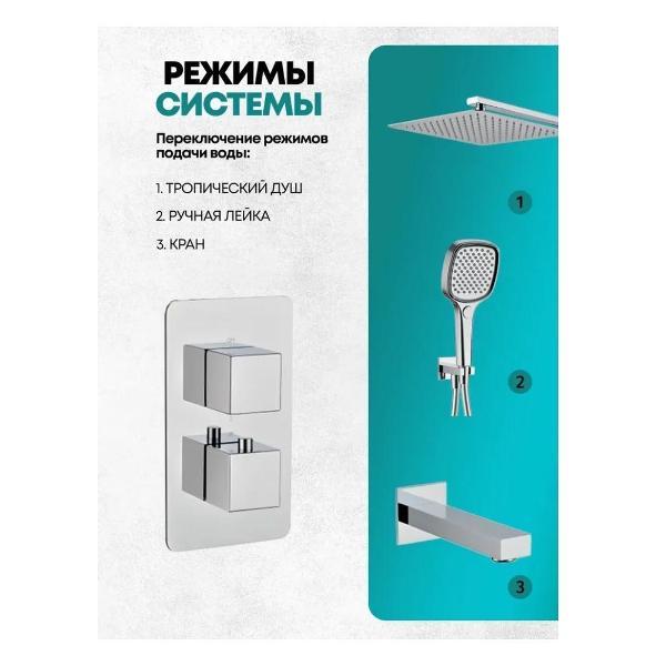 Душевая система Grocenberg GB5050CR