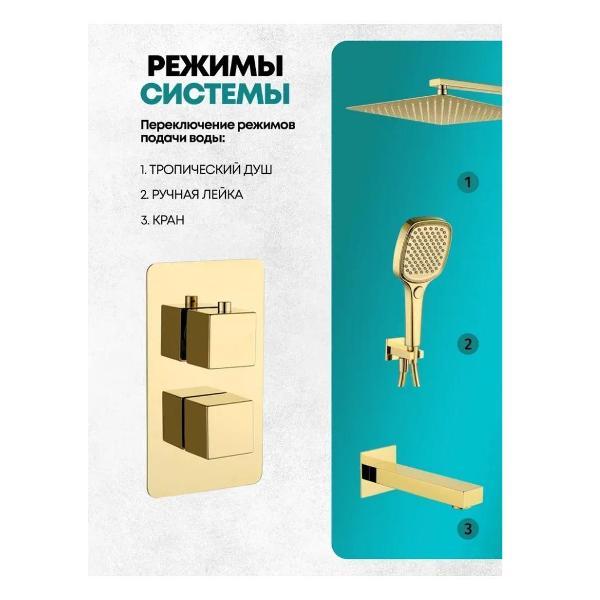 Душевая система Grocenberg GB5050GO