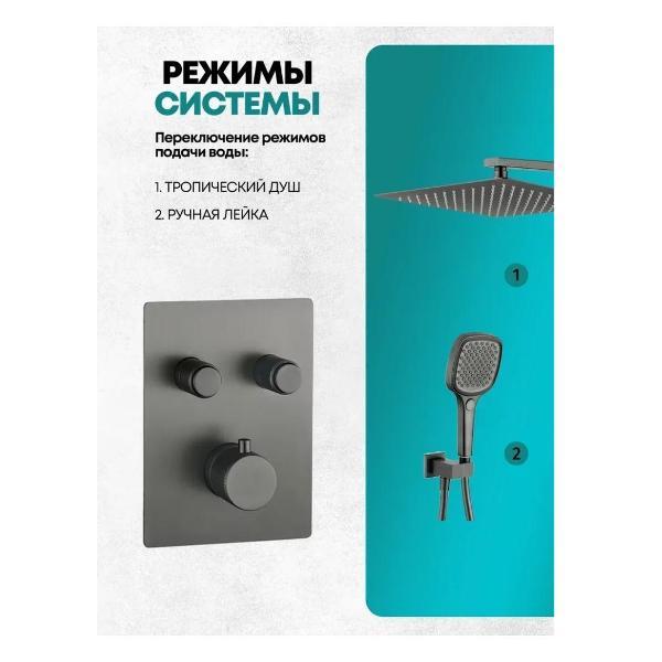 Душевая система Grocenberg GB5040BG