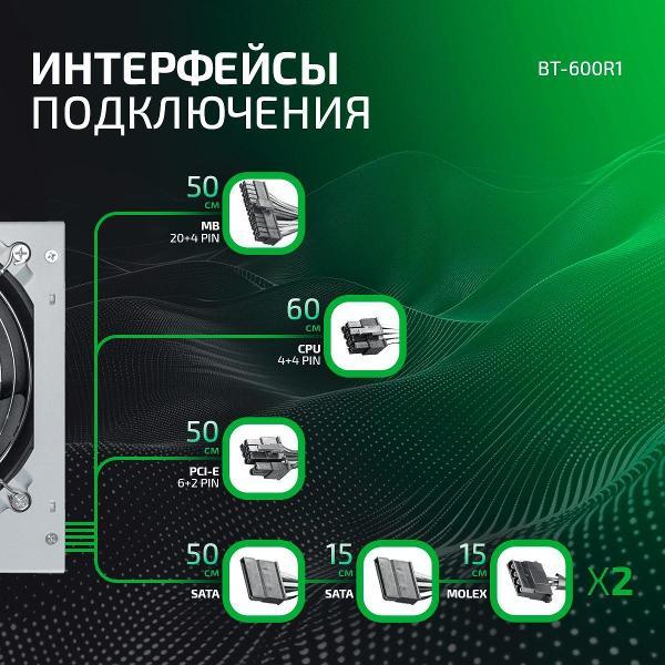 Блок питания BaseTech BT-600R1