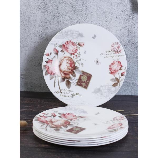 Тарелка Olaff набор десертных тарелок 20 см 6 шт 197-21016-6