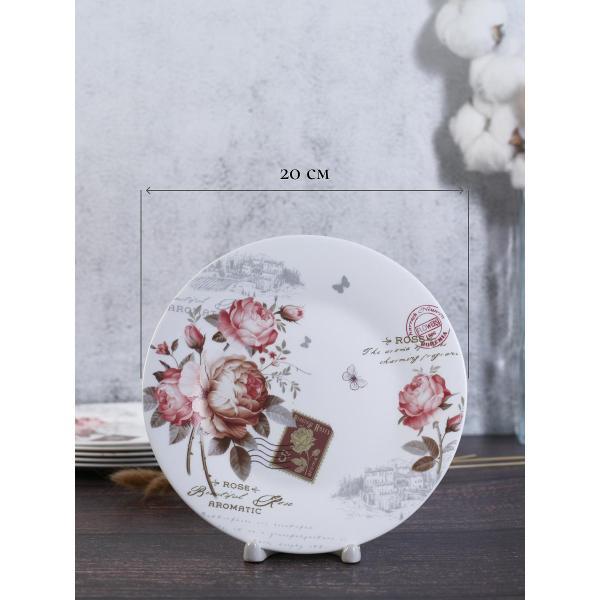 Тарелка Olaff набор десертных тарелок 20 см 6 шт 197-21016-6