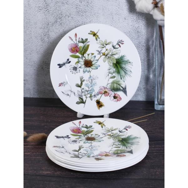 Тарелка Olaff набор десертных тарелок 20 см 6 шт 197-21026-6