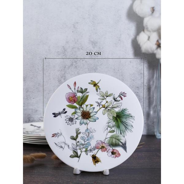 Тарелка Olaff набор десертных тарелок 20 см 6 шт 197-21026-6