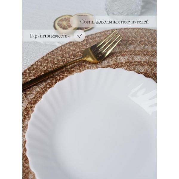 Тарелка Olaff набор десертных тарелок 19 см 6 шт 232-62001-6