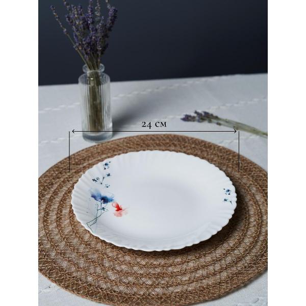 Тарелка Olaff набор столовых тарелок 24 см 6 шт 232-62014-6