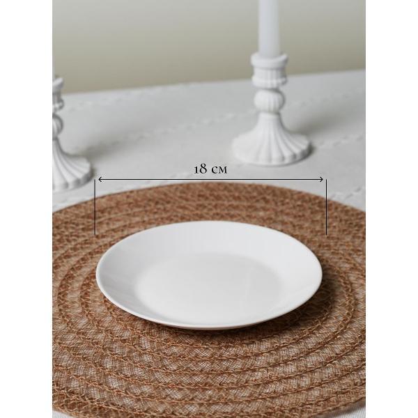 Тарелка Olaff набор десертных тарелок 18 см 6 шт 238-62002-6