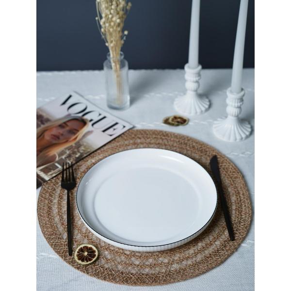 Тарелка Olaff набор столовых тарелок 25 см 6 шт 247-62004-6