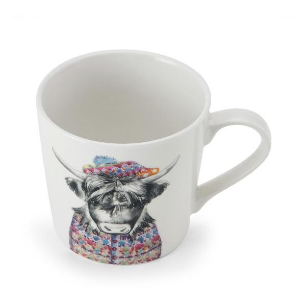 Кружка Kitchen Craft Kitchen Craft Кружка Highland Cow 380мл Mikasa Tipperleyhill