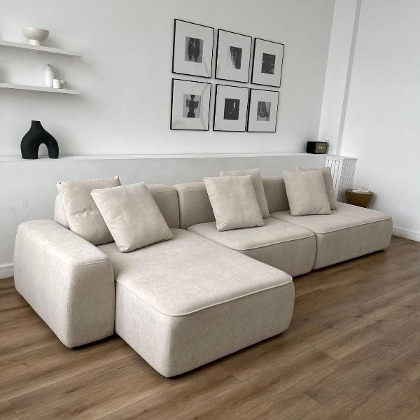 Диван mebelroom Mebelroom.shop угловой диван Норд, модульный, 370х100х74 см