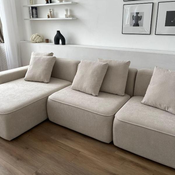 Диван mebelroom Mebelroom.shop угловой диван Норд, модульный, 370х100х74 см