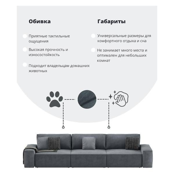 Диван mebelroom 2_3_мод_прям