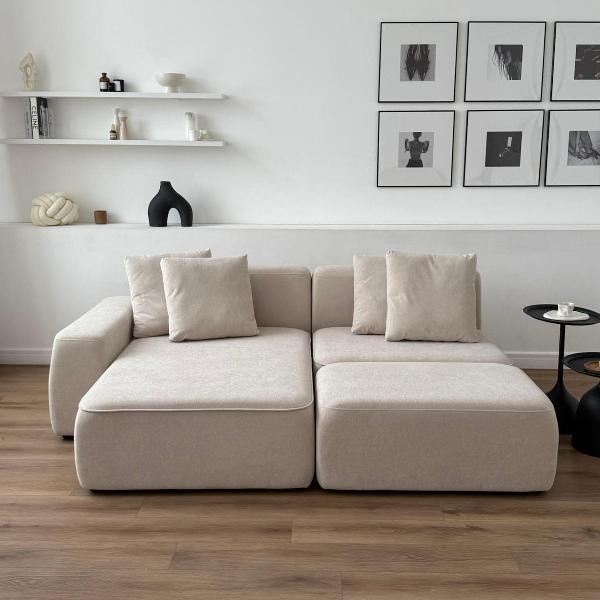 Диван mebelroom Mebelroom.shop угловой диван Норд, модульный, 290х100х74 см