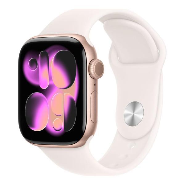 Смарт-часы Apple Watch S11 42mm Rose Gold S/M