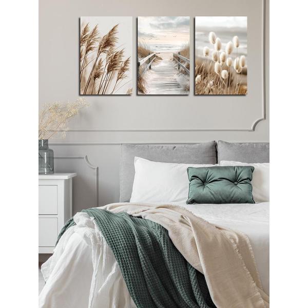 Картины на холсте LOFTime 3 шт 40Х60 ПЛЯЖ КС-722-4060