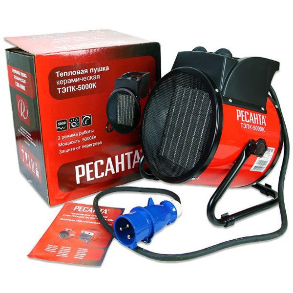 Тепловая пушка Ресанта ТЭПК-5000K (67/1/25)
