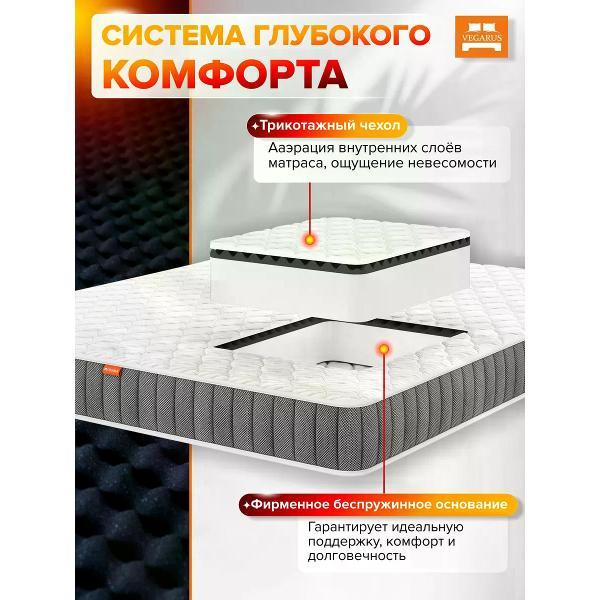 Матрас VEGARUS Black and White 90x200