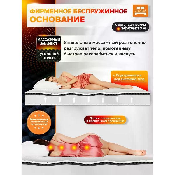 Матрас VEGARUS Black and White 80x200