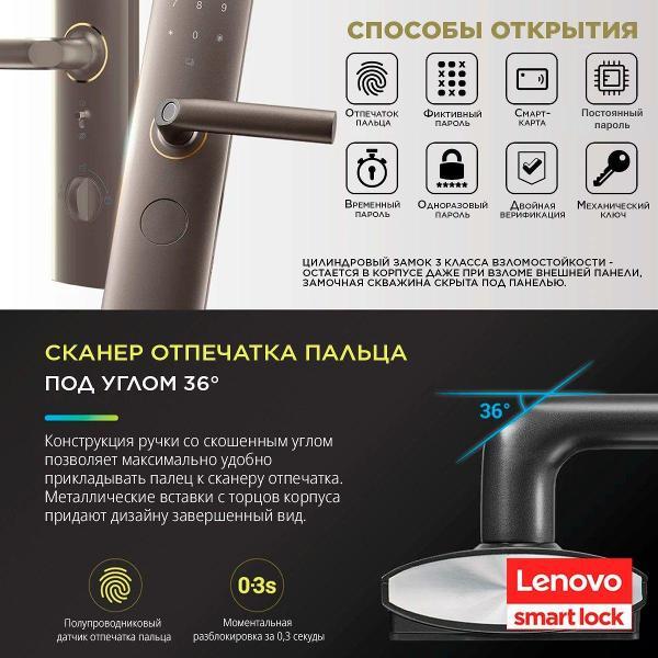 Замок электронный Lenovo U1 CG
