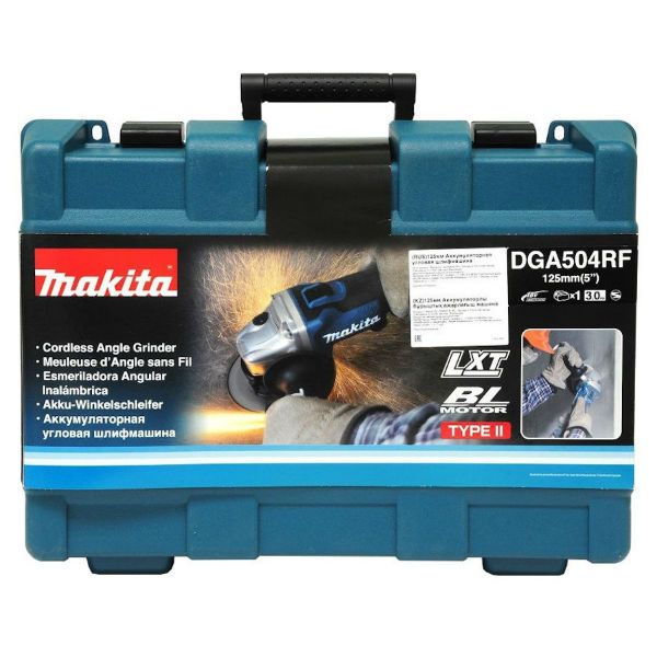 Угловая шлифовальная машина Makita DGA504RF аккумуляторная