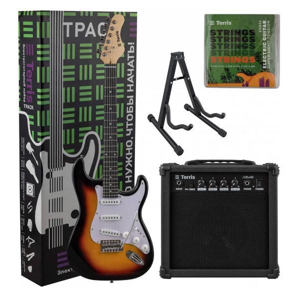 Электрогитара TERRIS TPACK-TST-040 SB фото