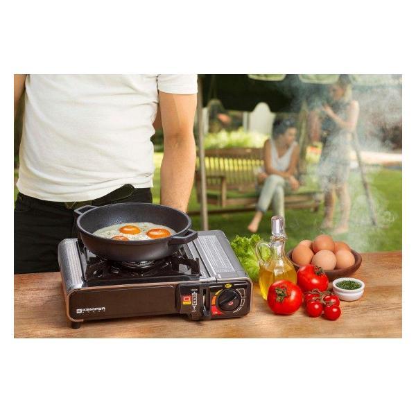 Горелка туристическая KEMPER Портативная газовая плита Xtra Smart