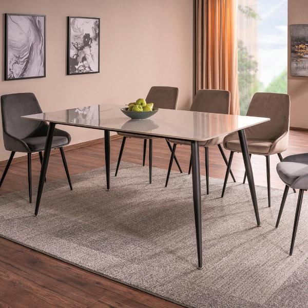 Стол обеденный Signal Рион белый 160/90