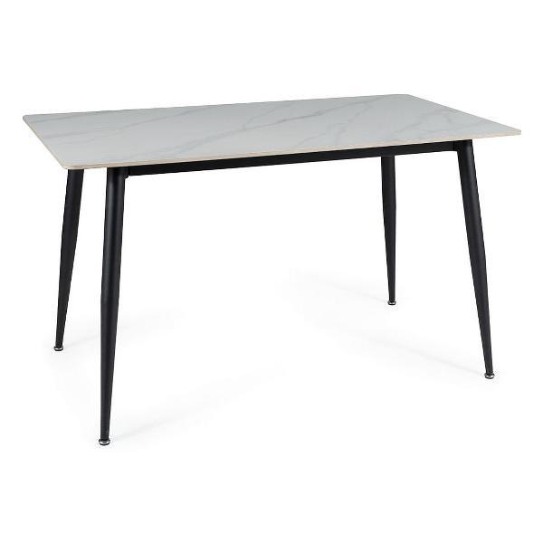 Стол обеденный Signal Рион белый 130/70