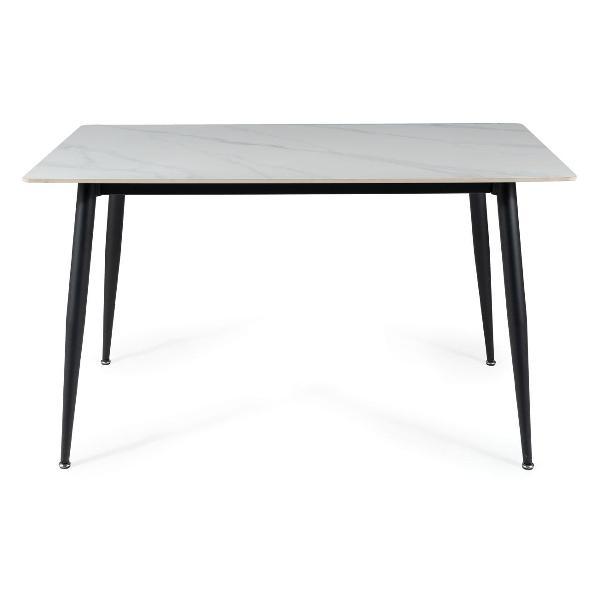 Стол обеденный Signal Рион белый 130/70