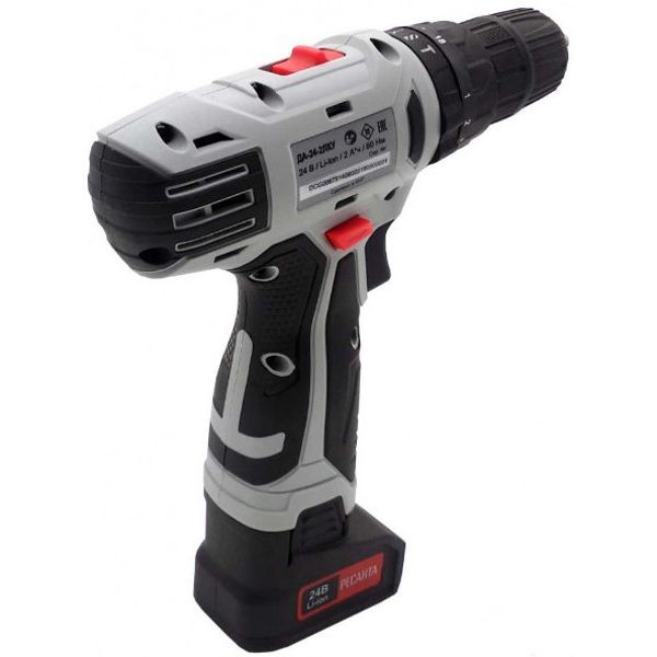 Шуруповерт аккумуляторный Ресанта ДА-24-2ЛК-У (75/14/8)